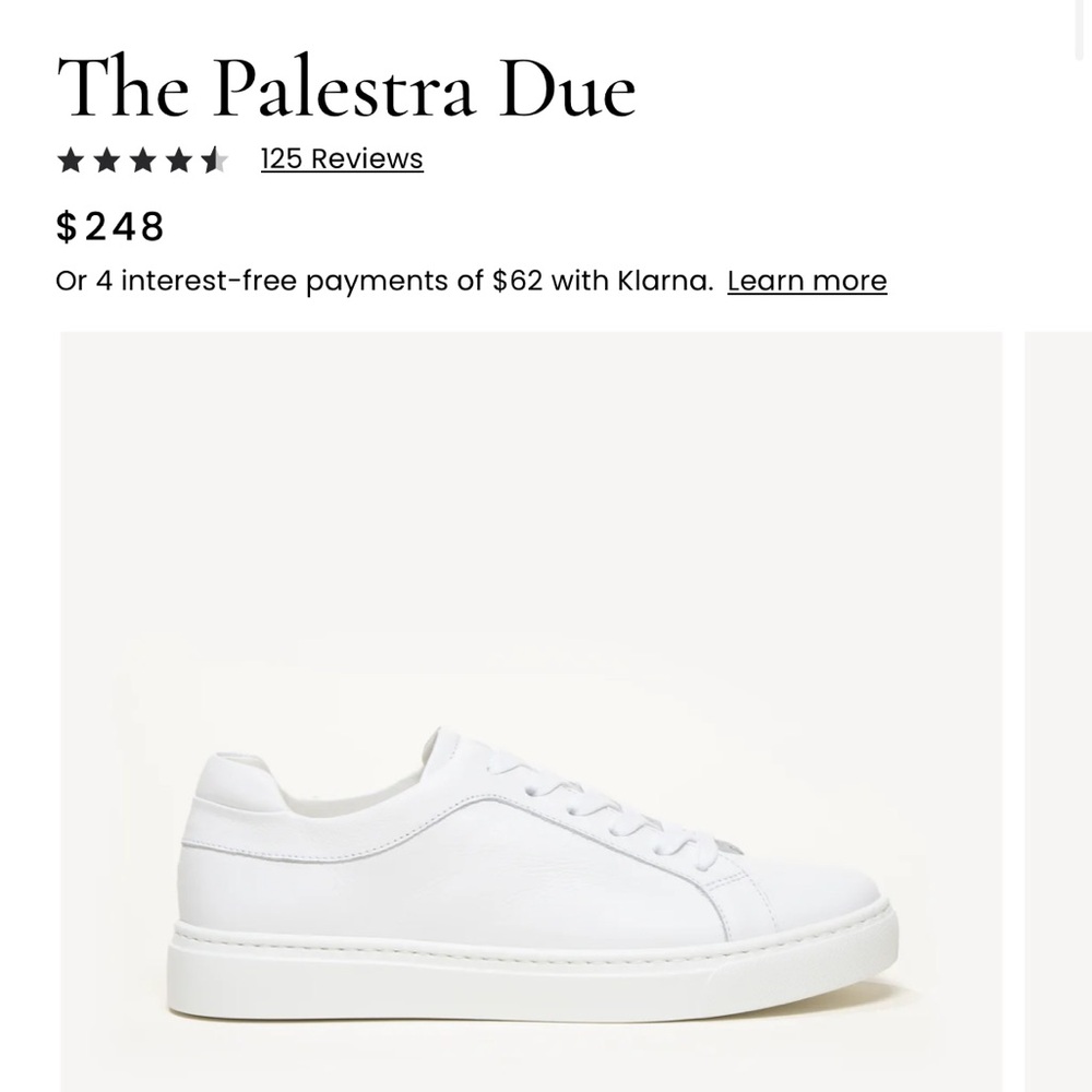 M.Gemi white leather shoe